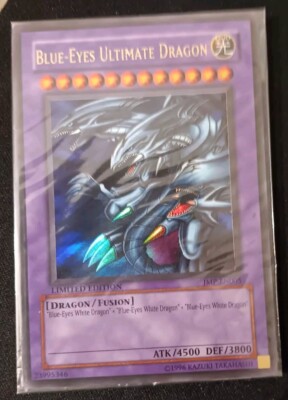 Yugioh! TCG - Blue Eyes Ultimate Dragon JMP-EN005 - Limited Edition NM UNOPENED -image