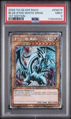 2024 YU-GI-OH! RA03-QUARTER CENTURY BONANZA 1ST ED BLUE-EYES WHITE DRAGON PSA 9-image