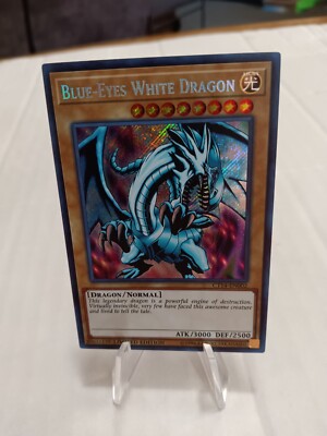 Blue Eyes White Dragon 1996 Limited Edition Rare Mint Yugioh Card CT14-EN002-image