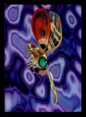 1996 JPP/Amada Godzilla Chromium: Parallel Holochrome Sticker *3-image