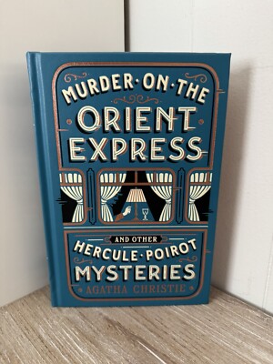 Murder On The Orient Express, Hercule Poirot by Agatha Christie, Deluxe 2017 HC-image