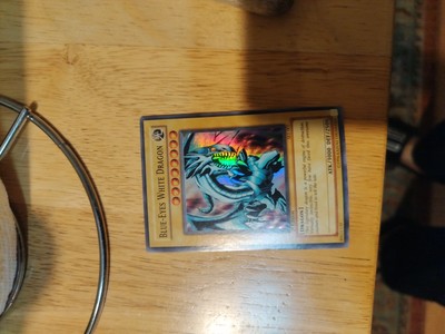 Yugioh Card - Blue-Eyes White Dragon - SKE-001 - 1st Edition - Super Rare-image