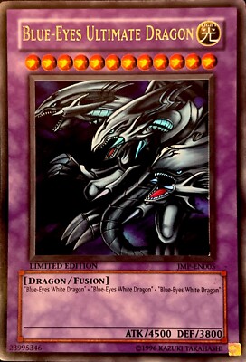 Blue-Eyes Ultimate Dragon JMP-EN005 Limited Edition Ultra Rare MP-image