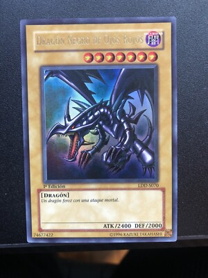 Red Eyes Black Dragon LDD-070 1ST Spanish-image