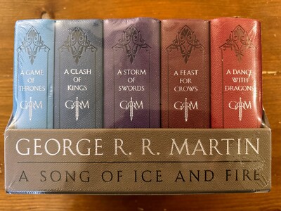 A Game Of Thrones [Leather Cloth Boxed Set: A Song of Ice and Fire]-image