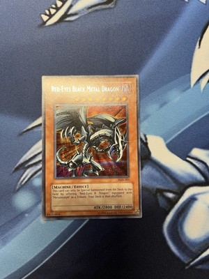 YuGiOh 2002 Red-Eyes Black Metal Dragon FMR-001 Prismatic Secret Rare-image
