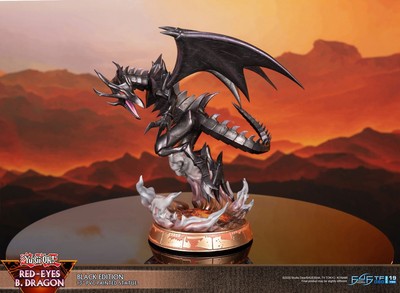 Yu-Gi-Oh! PVC Statue Red-Eyes B. Dragon Black Colour First4Figure-image