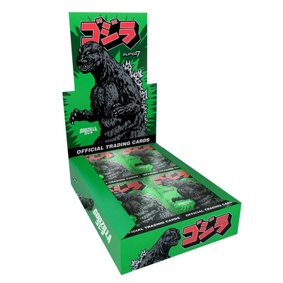 Godzilla Toho Showa Series 1 Foil Trading Card Box-image