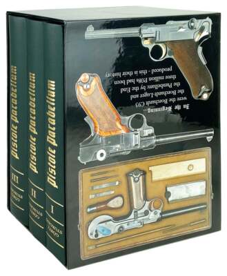 Joachim Gortz / Pistole Parabellum History of the Luger System 3 vol set 1st-image