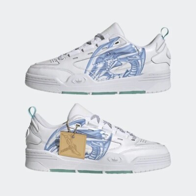 adidas ADI2000 x Yu-Gi-Oh! Blue Eyes-White Dragon Sneakers Size 7 US H06426-image
