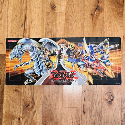 Yogioh Kaiba XYZ Yu-Gi-Oh! Blue Eyes White Dragon Trading Card Mat-image
