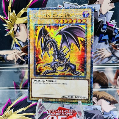 Yugioh Red-Eyes Black Dragon (7th Art) RA04-EN109 QCR 1st Ed Near Mint-image