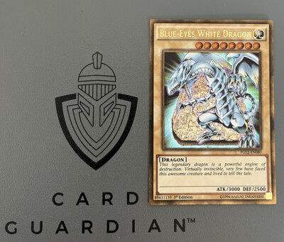 Yugioh! “Blue Eyes White Dragon” |  PGL2 | Gold Rare | 1st Edition Mint-image