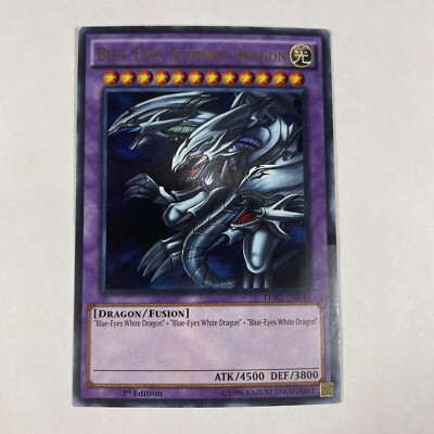 YuGiOh! Blue-Eyes Ultimate Dragon (LDK2-ENK40) 1st Edition -  Ultra Rare-image