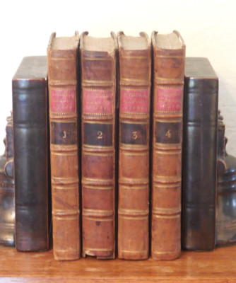 1767 P. Virgilii Maronis Opera Varietate Lectionis... 4-Vol Set by Heyne Leather-image