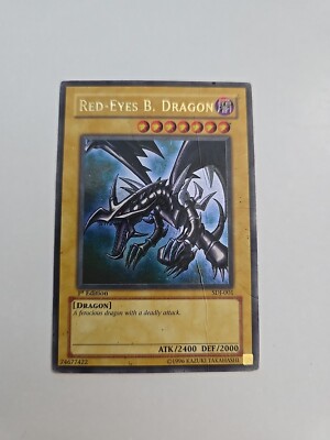 Yugioh Red-Eyes B. Dragon SDJ-001 Starter Deck: Joey Unlimited HP-image