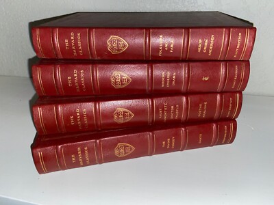 Harvard Classics Millennium Edition - Divine Comedy - Gen. Leather Books (4)-image