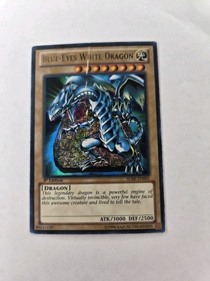 Blue-Eyes White Dragon - SDBE-EN001 - Ultra Rare - Unlimited Edition HP-image