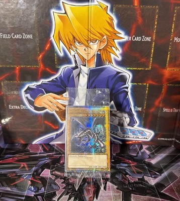 * RED-EYES BLACK DRAGON * QUARTER CENTURY SECRET RARE ORIGINAL ART TN23 YUGIOH!-image