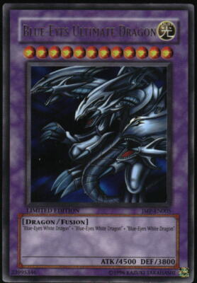 Yu-Gi-Oh! - Blue-Eyes Ultimate Dragon 2018 JMP-005 Ultra Rare Limited Edition-image