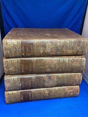 MEMOIRES DE L’ACADEMIE ROYALE DE CHIRURGIE (1787) SET OF 4 VOLUMES IN FRENCH-image