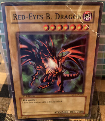 Red-Eyes Black Dragon - SD1-EN002 - 1st edition - yugioh -image