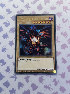 YU-GI-OH! - Red-Eyes Black Dragon - LC01-EN006 - Limited Edition-image