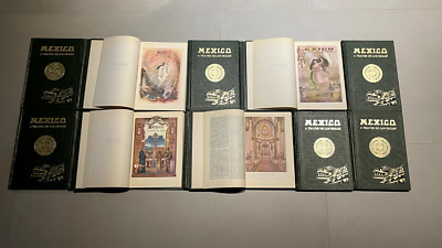 Mexico A Traves de Los Siglos 14 Volumes Vicente Riva Palacio 1984 Ed. (Spanish)-image