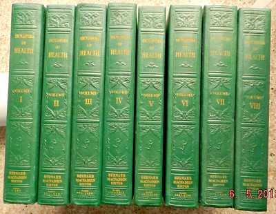  Bernarr McFadden Encyclopedia of Health and Physical Culture Volume 1-8 set -image