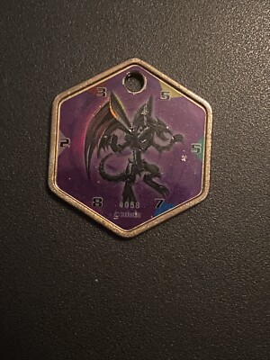 Yugioh Takahashi Red Eyes Black Metal Dragon HOLO Metal Medallion Hexor #058-image