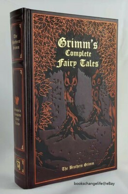 GRIMM'S COMPLETE FAIRY TALES Leather Bound Classics by Margaret Hunt Brand NEW-image