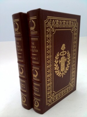 The French Revolution (3 VOL SET) (LEATHER BOUND) by Thomas (Author) Carlyle-image