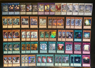 YuGiOh! Blue-Eyes White Dragon Deck w/ Extra + Side Deck (Veiler Lancea Nibiru)-image