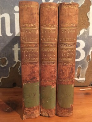 Scarce 1795 3-Volume Set, Jean Paul 