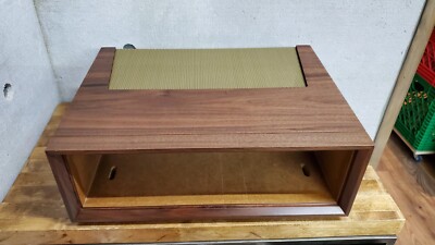 Fisher FM-1000 Tuner X-1000 Amplifier Tuner Wood Cabinet-image