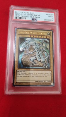 2017 Blue Eyes White Dragon YSKR-EN001 PSA 9-image