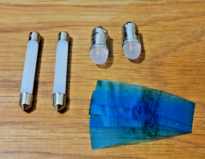 Fisher 800C tube receiver replacement LED bulbs lights lamps kit-image