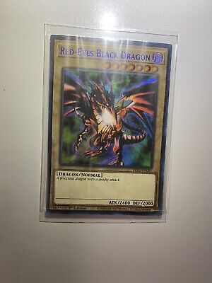 Yugioh! Red-Eyes Black Dragon (Blue) - LDS1-EN001 - Ultra Rare - 1st Edition Nea-image