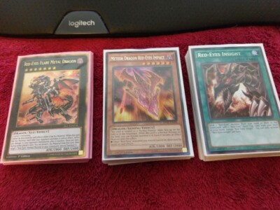 Yugioh Competitive Complete Red-Eyes Black Dragon Deck! Dark Dragoo + Bonus Gift-image