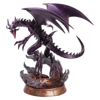 Yu-Gi-Oh - Red Eyes Black Dragon (Purple Edition) PVC Statue-image