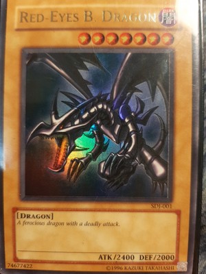 Red-Eyes B. Dragon SDJ-001 Starter Deck: Joey-1996 1st Edition-image