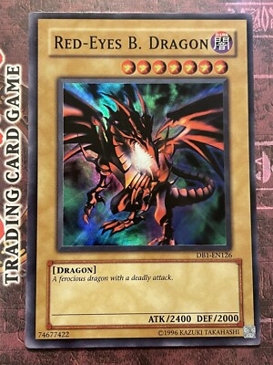 Red-Eyes B. Dragon - DB1-EN126 - Super Rare - VLP-image