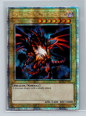( RED-EYES BLACK DRAGON ) - Quarter Century Secret Rare - LC01-EN006 - Yu-Gi-Oh-image
