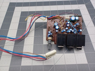 Fisher PH492K used parts. Mike AMP Assembly-image