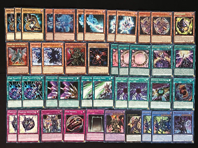 YUGIOH DARK MAGICIAN DECK- DRAGOON- ILLUSION- EBON-SOULS- APPRENTICE- CHAOS NM-image