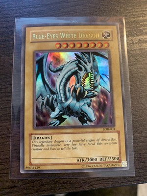 Blue-Eyes White Dragon LOB-001 -Unlimited Edition -image