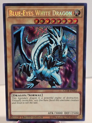 Blue-Eyes White Dragon CT14-EN002 2017 Mega-Tins Limited Edition-image