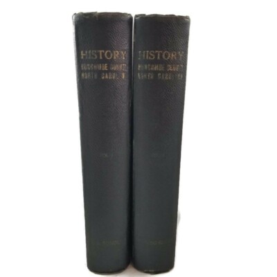 A History of Buncombe County North Carolina Volume 1 & 2 Vintage Book Set 1930-image