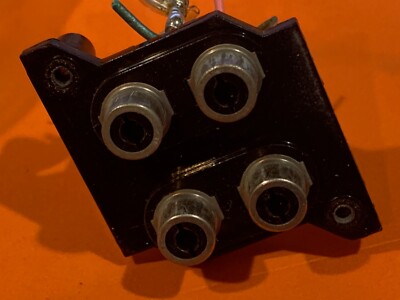 Fisher RS-2007 Stereo Receiver Parting Out Phono RCA Jack Assembly-image