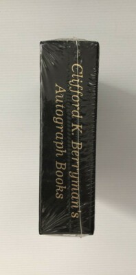 Mint! SEALED! Autographs, Clifford K. Berryman’s Autograph Books, EASTON PRESS-image